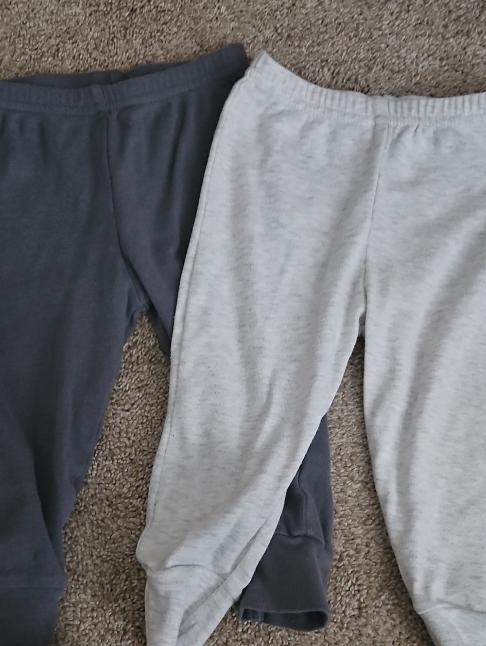 2 Pk Carter's 12M Baby Pants - Gray